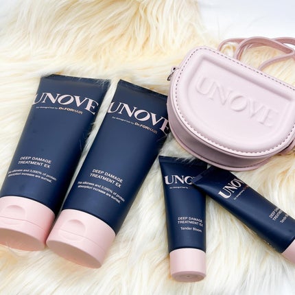 ディープダメージトリートメントEX/UNOVE/洗い流すヘアトリートメントを使ったクチコミ(1枚目)