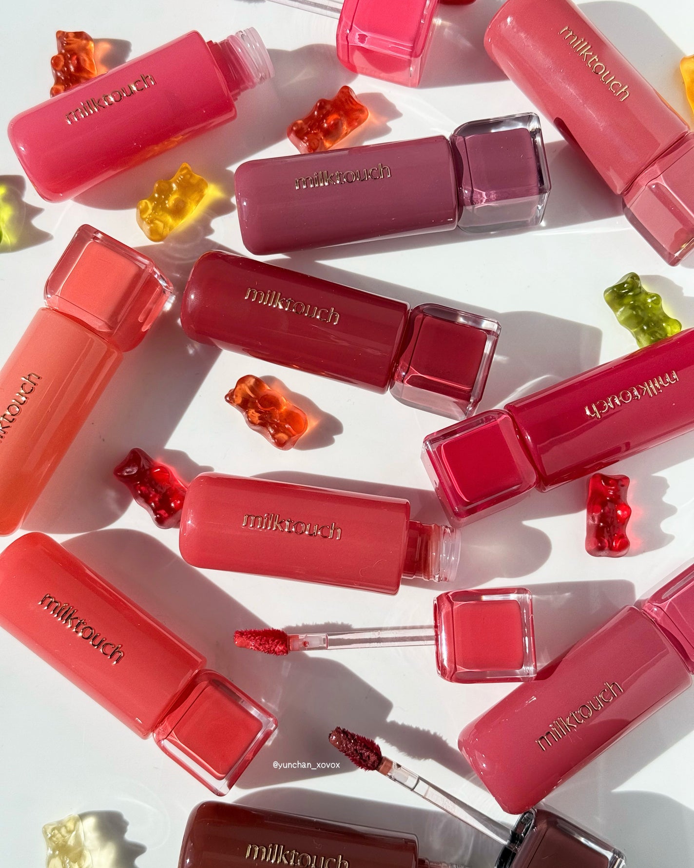 ゆんちゃん🍑 on LIPS 「milktouchジェリーフィットティンティッドグロウティント..」(2枚目)