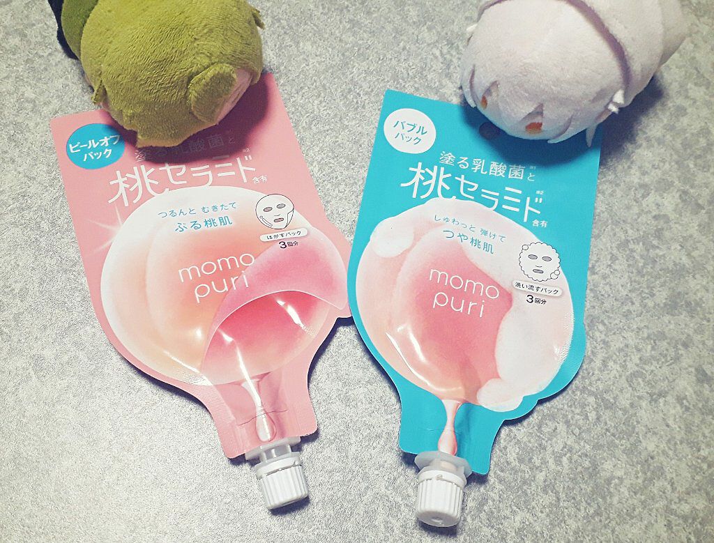 ももぷり フレッシュバブルパック/ももぷり/洗い流すパック・マスクを使ったクチコミ（1枚目）