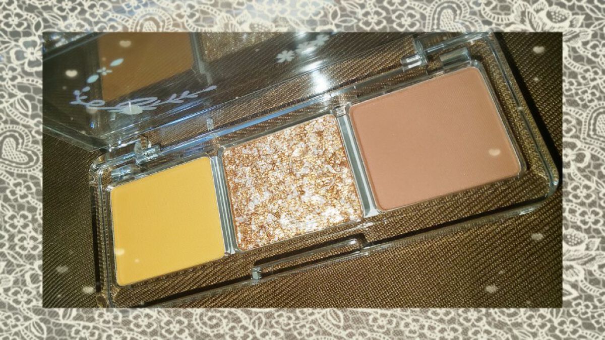 3色フローラアイパレット/LEEMEMBER/アイシャドウパレットを使ったクチコミ（2枚目）