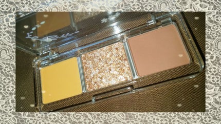 3色フローラアイパレット/LEEMEMBER/アイシャドウパレットを使ったクチコミ(2枚目)