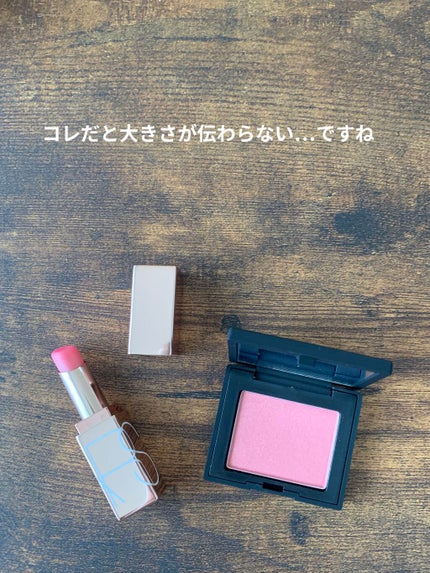 NARS  サマーオーガズム ミニデュオのクチコミ「初のNARS🌸お試しサイズのサマーオーガズム ミニデュオを購入してみました〜!
色やサイズ感.....」(3枚目)