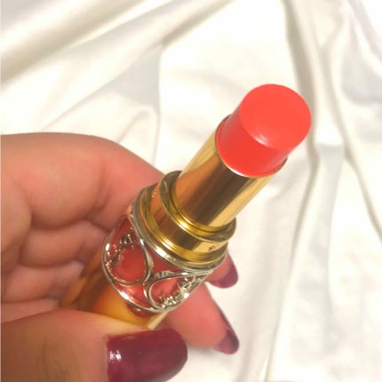 ルージュ ヴォリュプテ シャイン/YVES SAINT LAURENT BEAUTE/口紅を使ったクチコミ(2枚目)