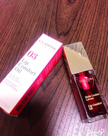 コンフォート リップオイル /CLARINS/リップグロスを使ったクチコミ(1枚目)