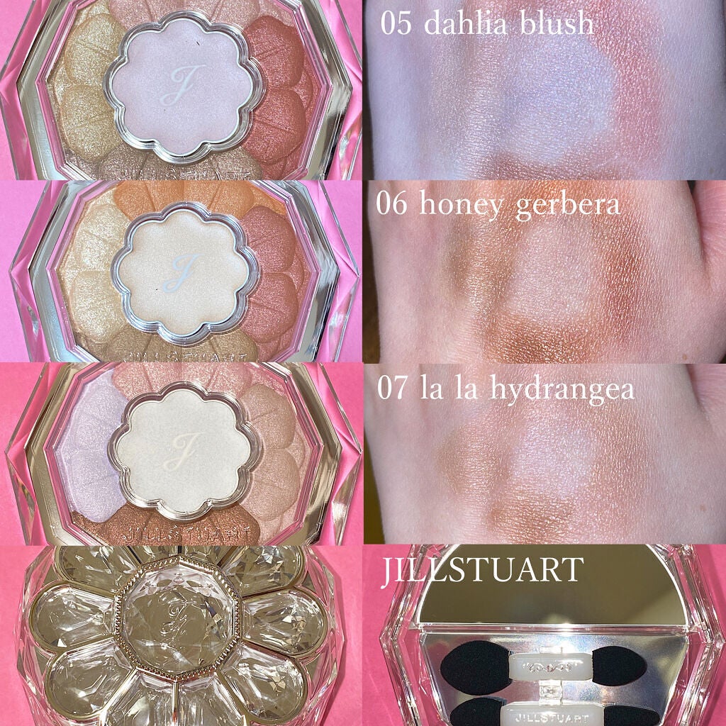 ジルスチュアート ブルームクチュール アイズ/JILL STUART/アイシャドウパレットを使ったクチコミ(4枚目)