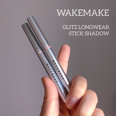 WAKEMAKE グリッツロングウェアスティックシャドウのクチコミ「WAKEMAKE グリッツロングウェアスティックシャドウ

01 Silhouette/02 .....」（1枚目）