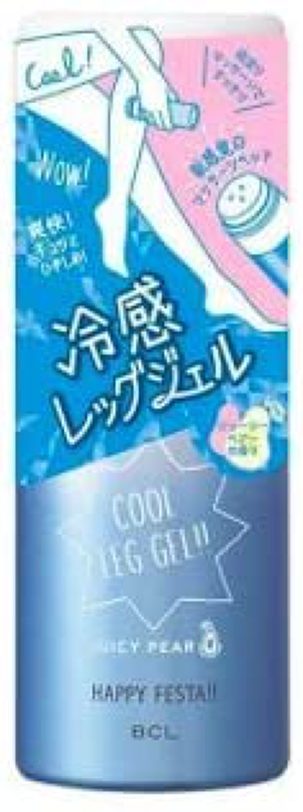 ハッピーフェスタ クールレッグジェル  ジューシーペアーの香り