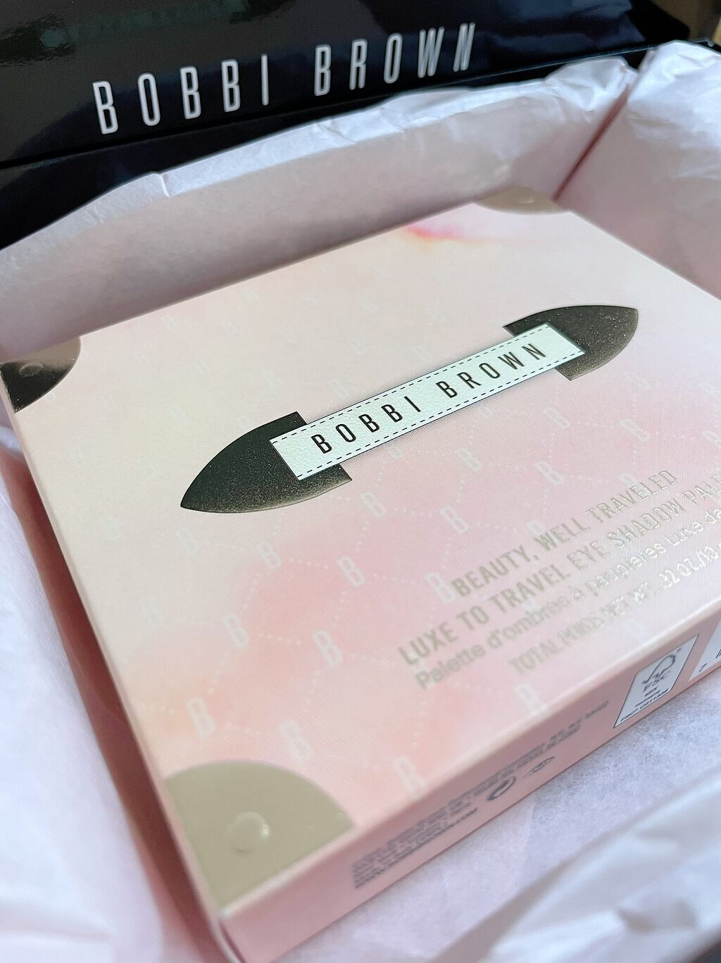 リュクス トゥ トラベル アイシャドウ パレット/BOBBI BROWN/アイシャドウパレットを使ったクチコミ(3枚目)