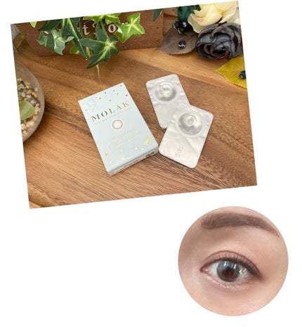 MOLAK 1month/MOLAK/1ヶ月(1MONTH)カラコンを使ったクチコミ(1枚目)