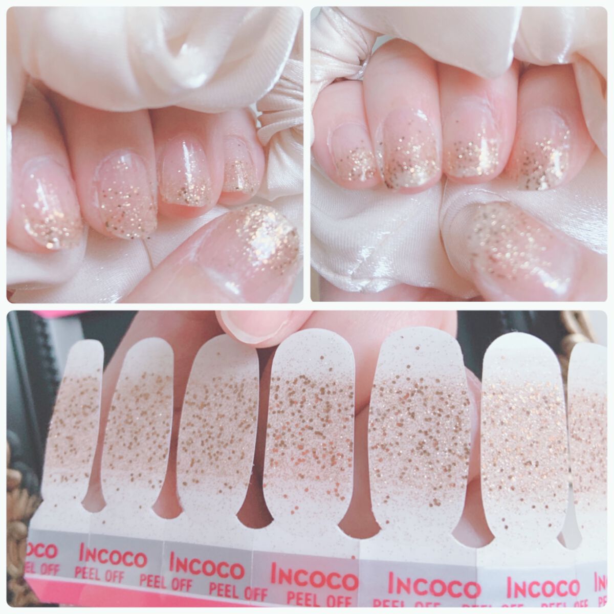INCOCO インココ マニキュアシート/インココ/ネイルシールを使ったクチコミ(7枚目)