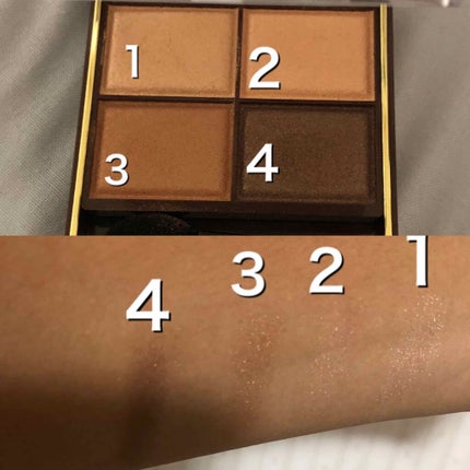 スキニーリッチシャドウ/excel/アイシャドウパレットを使ったクチコミ(2枚目)