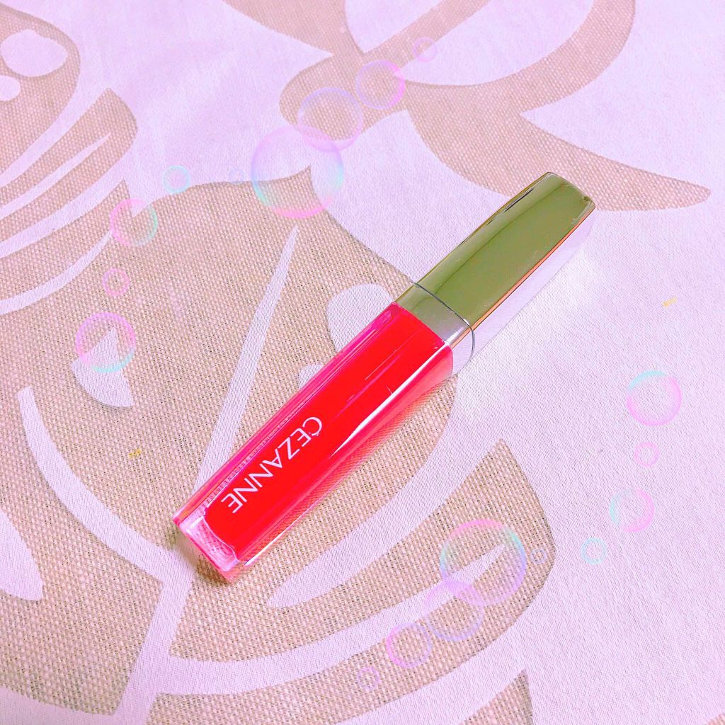 ジェルグロスリップ/CEZANNE/リップグロスを使ったクチコミ（1枚目）