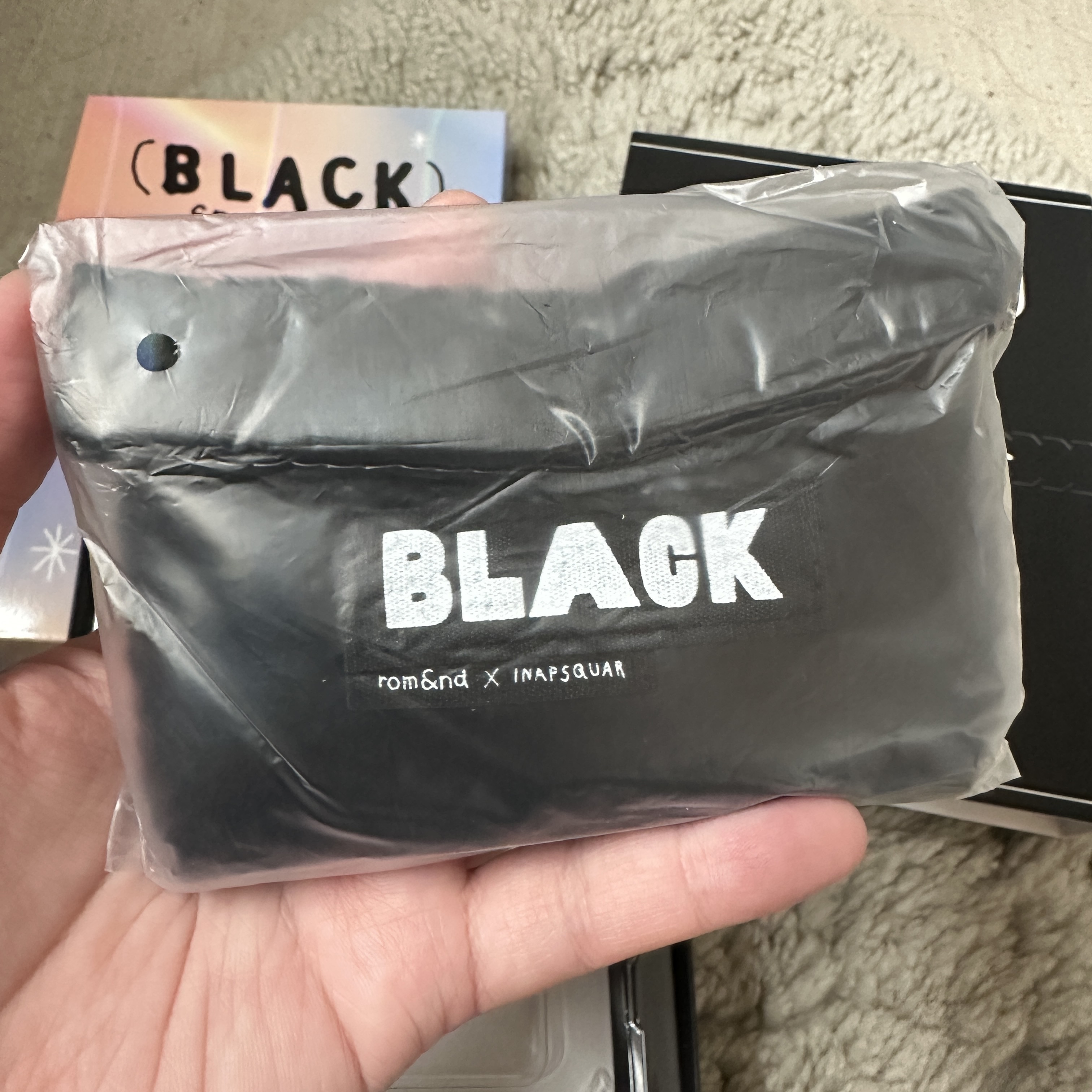 ブラックスペクトラムエディション（rom&nd×INAPSQUARE）/rom&nd/メイクアップキットを使ったクチコミ（3枚目）