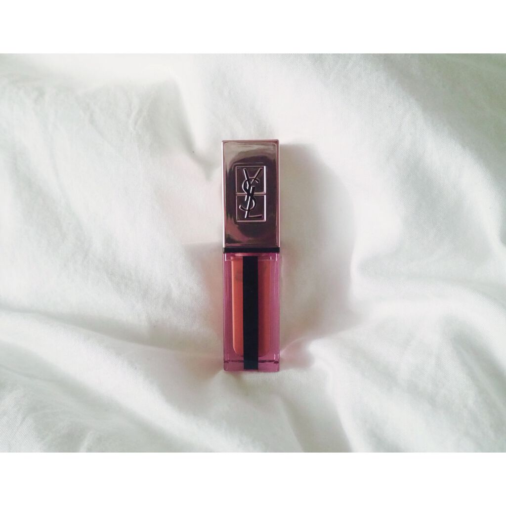 ルージュ ピュールクチュール ヴェルニ ウォーターグロウ No.207 イリーガル ロージィヌード/YVES SAINT LAURENT BEAUTE/口紅を使ったクチコミ（1枚目）