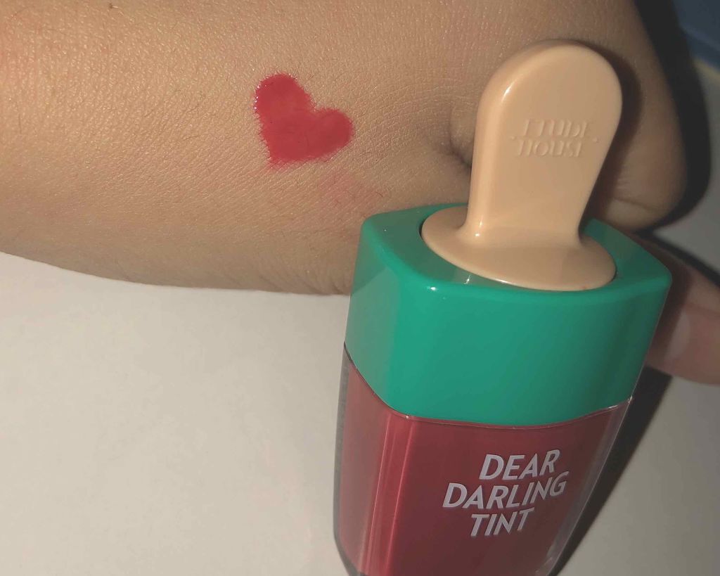 ディアダーリン ウォータージェルティント (アイスティント)/ETUDE/口紅を使ったクチコミ(1枚目)