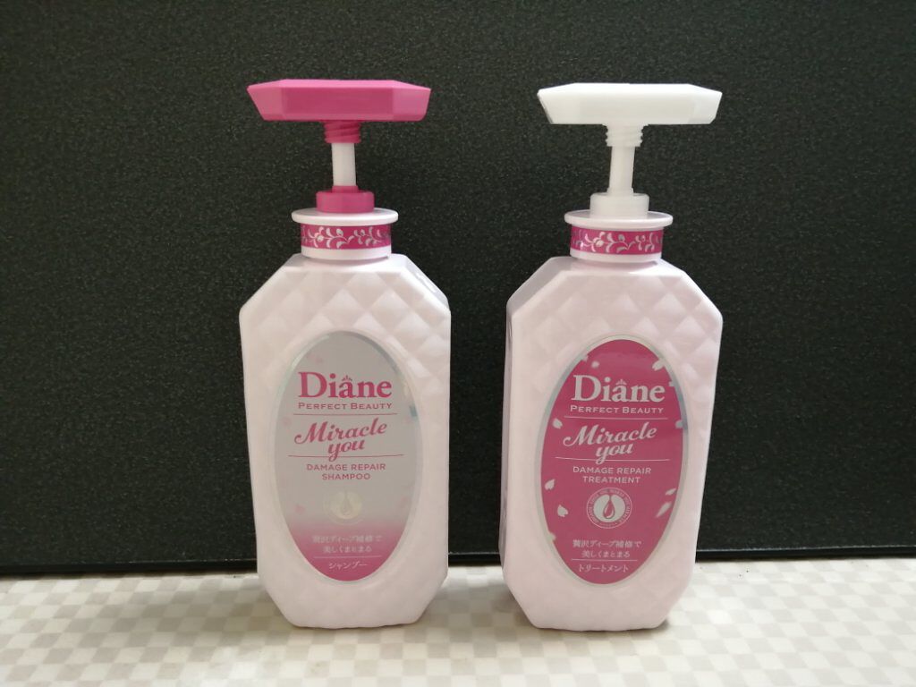 ミラクルユー サクラ シャンプー&トリートメントセット/ダイアン/市販シャンプーを使ったクチコミ(1枚目)