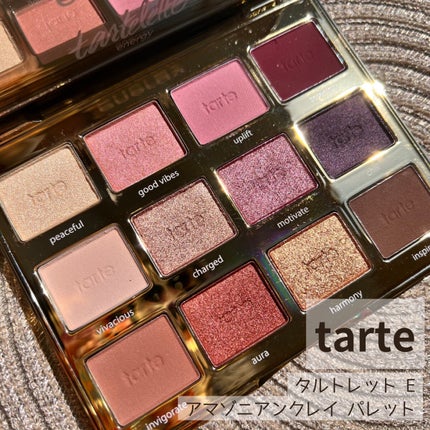 タルトレット E アマゾニアンクレイ パレット/tarte/アイシャドウパレットを使ったクチコミ(1枚目)