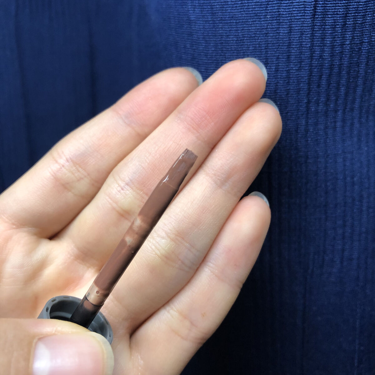 パウダリーリキッドアイブロウ ウルトラキープ		 ピンクブラウン/キングダム/リキッドアイブロウを使ったクチコミ（3枚目）