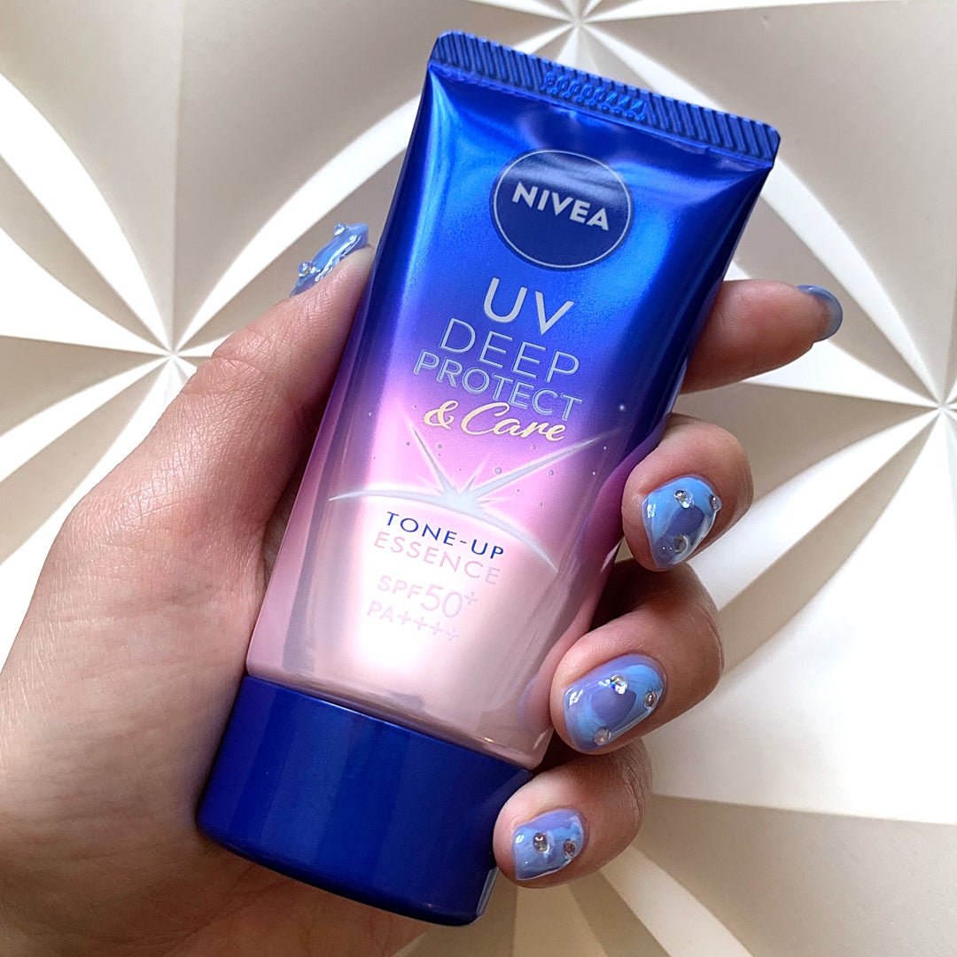 ニベアUV ディープ プロテクト&ケア トーンアップ エッセンス/ニベア/日焼け止めローションを使ったクチコミ(1枚目)