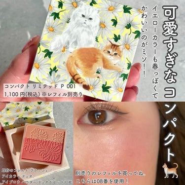 PAUL & JOE BEAUTE ポール ＆ ジョー オリジナル キットのクチコミ「-

2/22は猫の日〜🐈！！！

-

▼PAUL & JOE

・コンパクトリミテッドP .....」（3枚目）