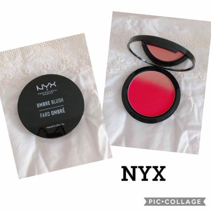オンブレ ブラッシュ/NYX Professional Makeup/パウダーチークを使ったクチコミ(1枚目)