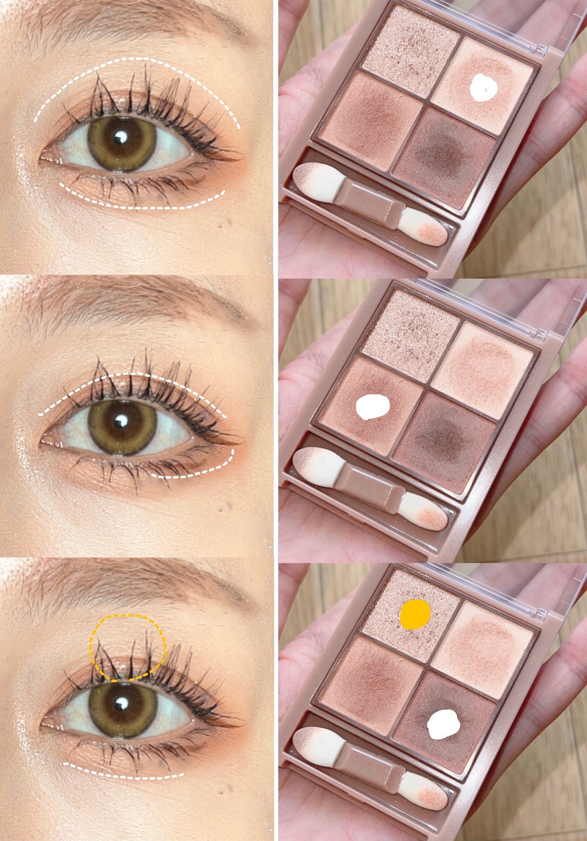 ビタートーンアイシャドウ/CEZANNE/パウダーアイシャドウを使ったクチコミ(4枚目)