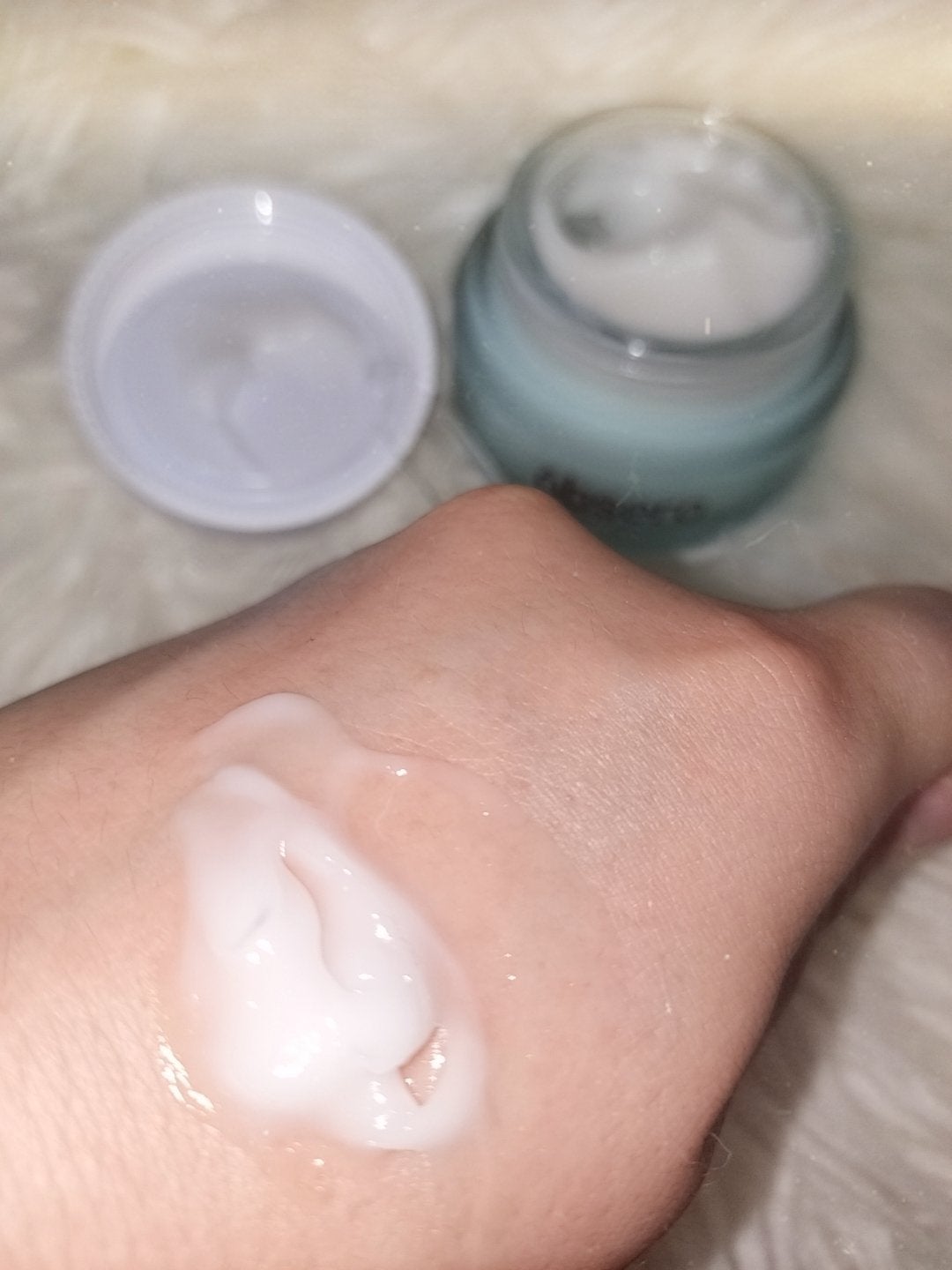 グリーンカーミングブルーレーションクリーンアンプル/obsero/美容液を使ったクチコミ(8枚目)