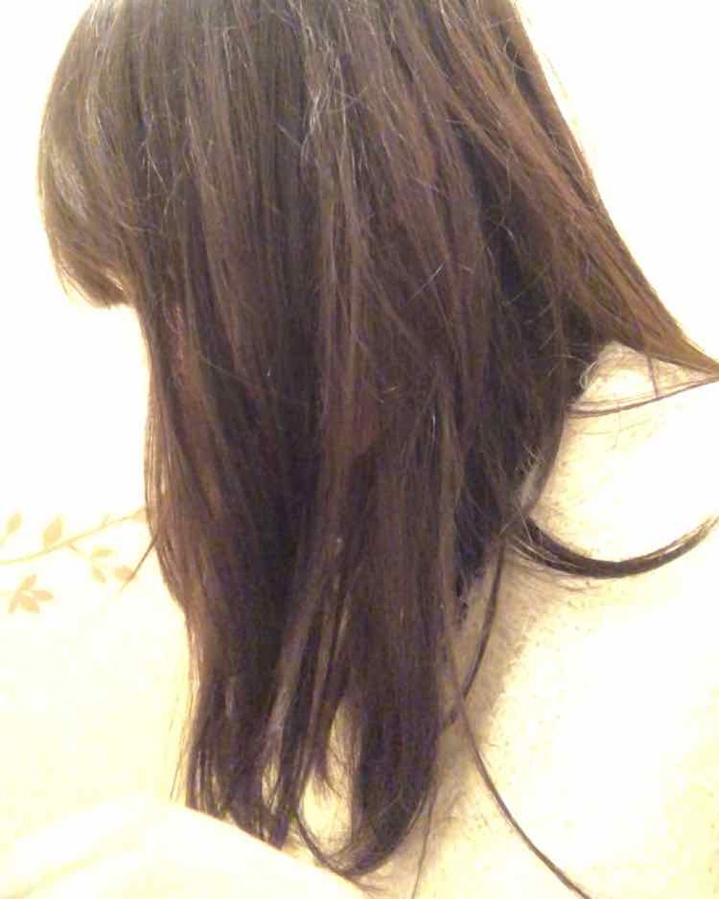 知らない間に、滅茶苦茶、髪の毛伸びてたんですよ…

肩までだったのに

手入れしなきゃ…だね。😩
髪とかさないとこんな感じで…ウネウネ。
寝てばっかりだからだ。

(なんだ、今日めっちゃ投稿するやん？)