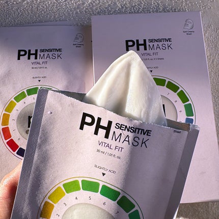 PHセンシティブマスク バイタルフィット/SAM'U/シートマスク・パックを使ったクチコミ(3枚目)