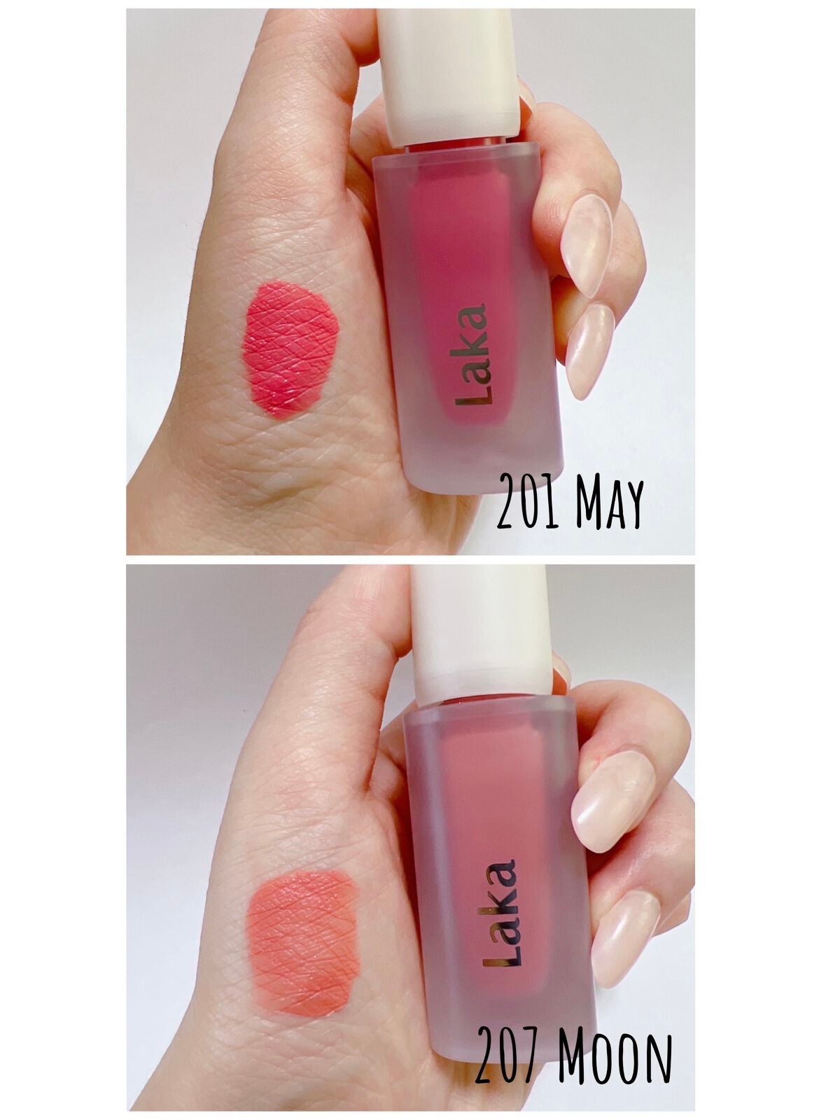 フラワーキャプチャーティント/Laka/口紅を使ったクチコミ(2枚目)