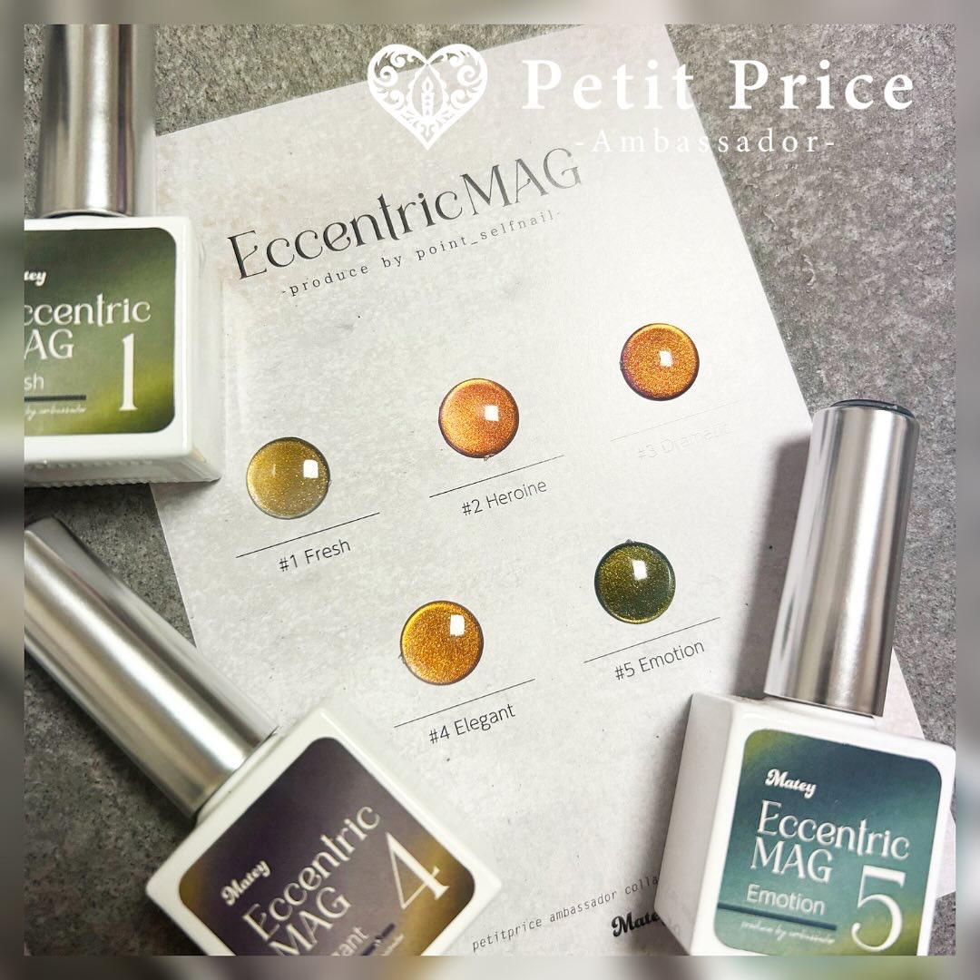 matey Eccentric MAG/Petit Price/ジェルネイルを使ったクチコミ（1枚目）