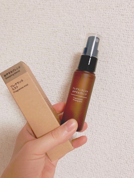 フレグランスミスト おやすみブレンド/無印良品/香水(その他)を使ったクチコミ(1枚目)