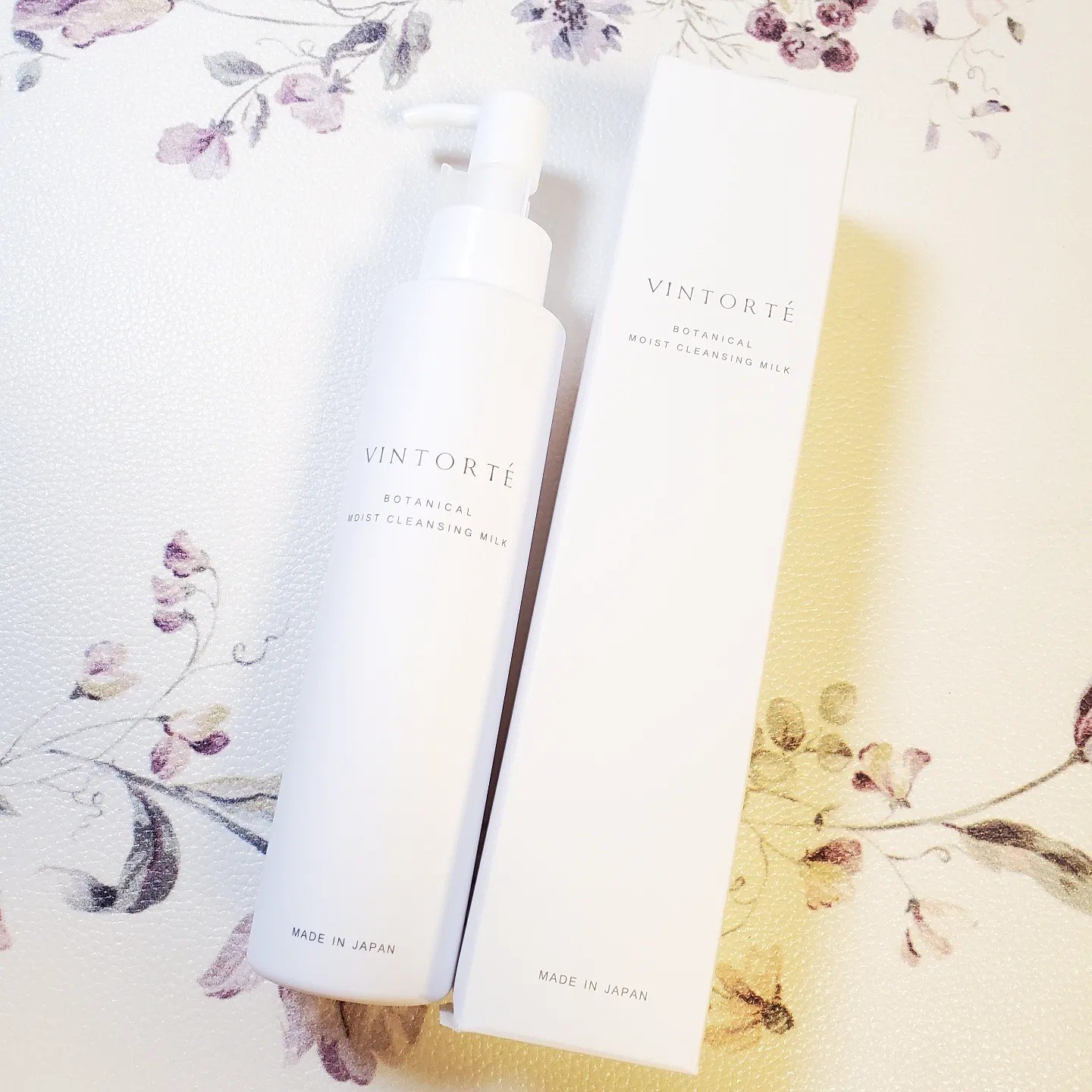 ボタニカルモイストクレンジングミルク/ヴァントルテ/ミルククレンジングを使ったクチコミ（1枚目）