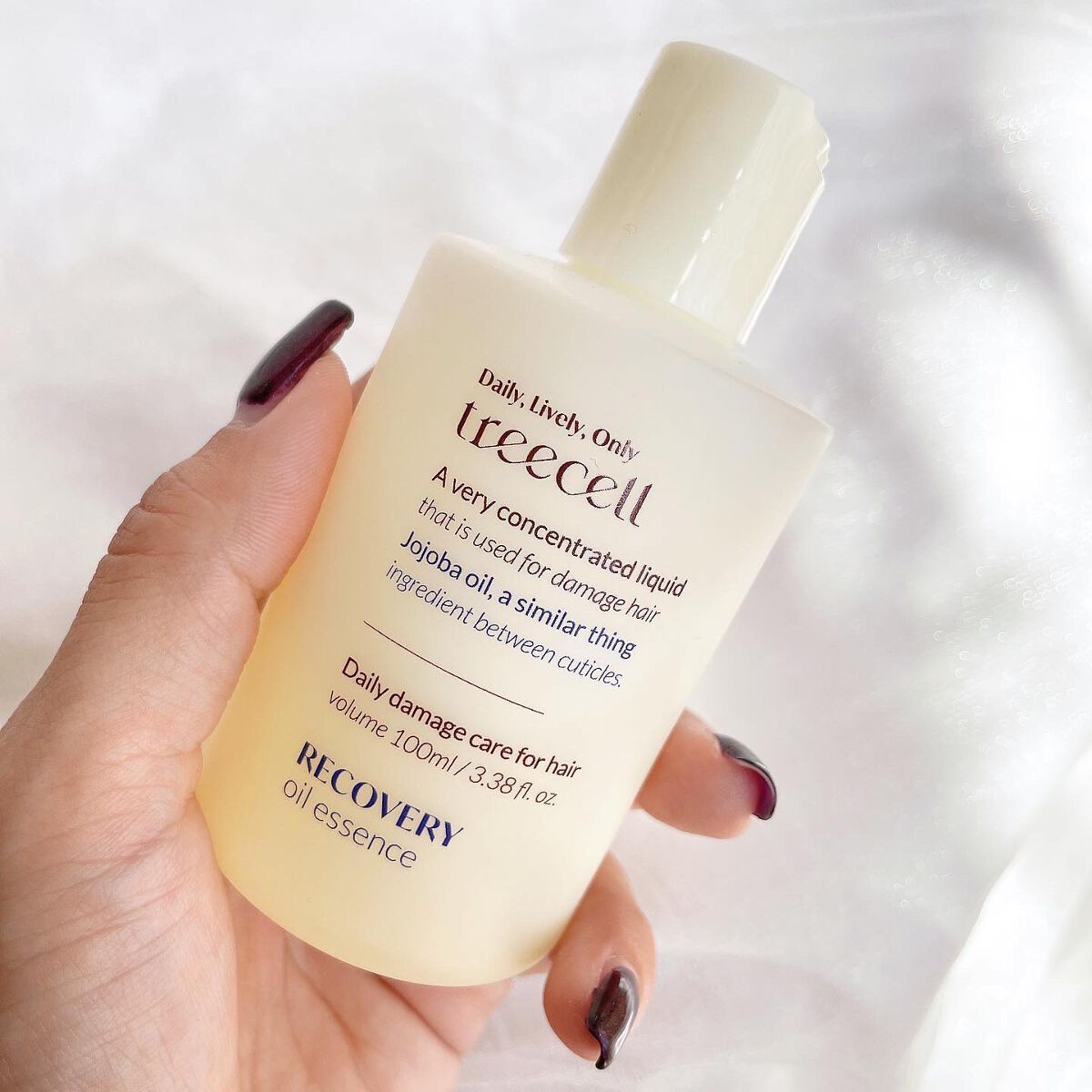 リカバリー オイルエッセンス/treecell/アウトバストリートメントを使ったクチコミ（2枚目）