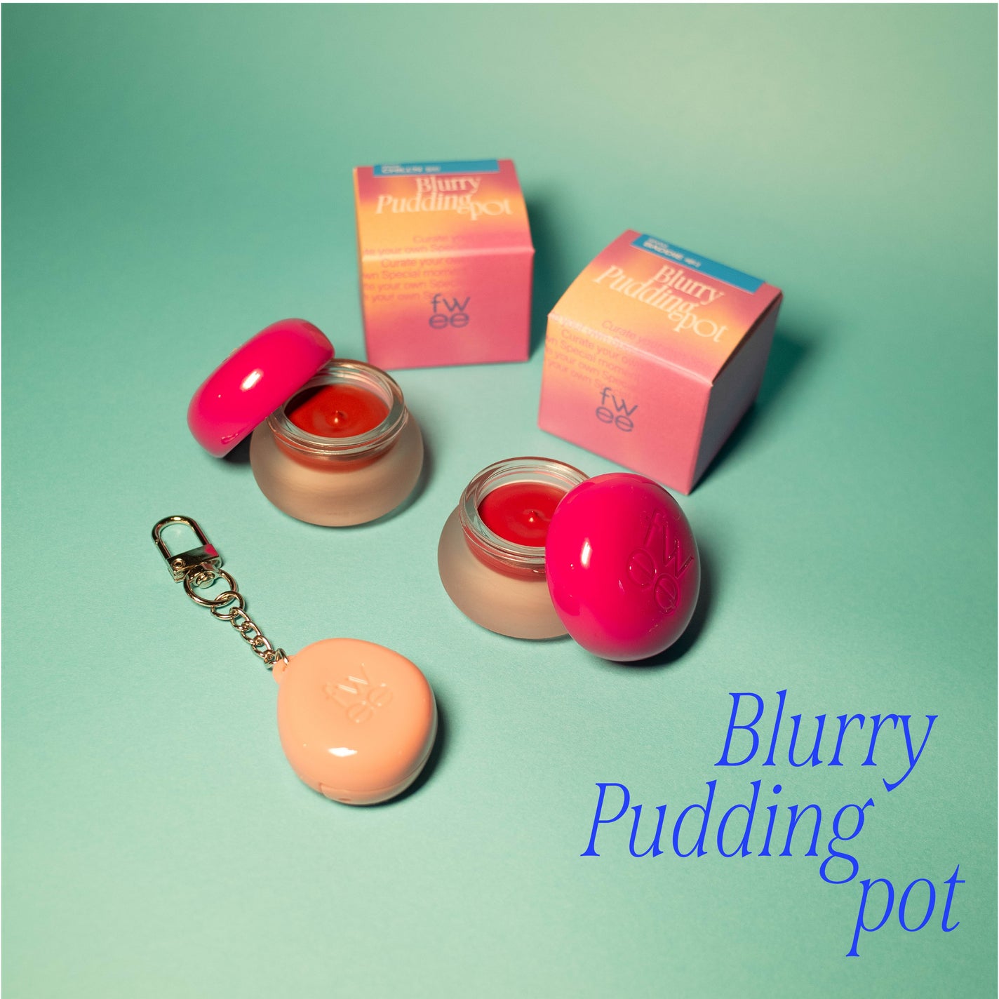 リップアンドチーク ブラーリープリンポット/fwee/口紅を使ったクチコミ(1枚目)