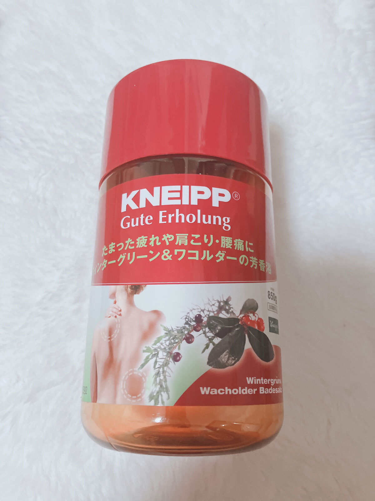 クナイプ グーテエアホールング バスソルト ウィンターグリーン&ワコルダーの香り/クナイプ/無機塩系入浴剤を使ったクチコミ（1枚目）