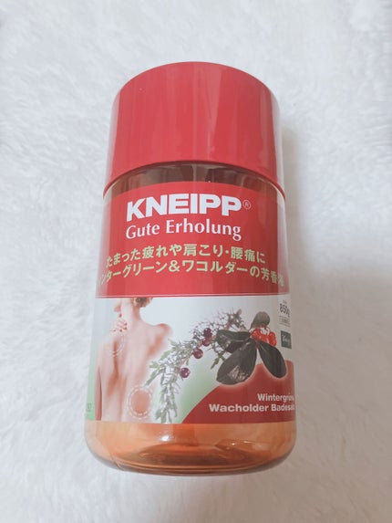 クナイプ グーテエアホールング バスソルト ウィンターグリーン&ワコルダーの香り/クナイプ/無機塩系入浴剤を使ったクチコミ(1枚目)