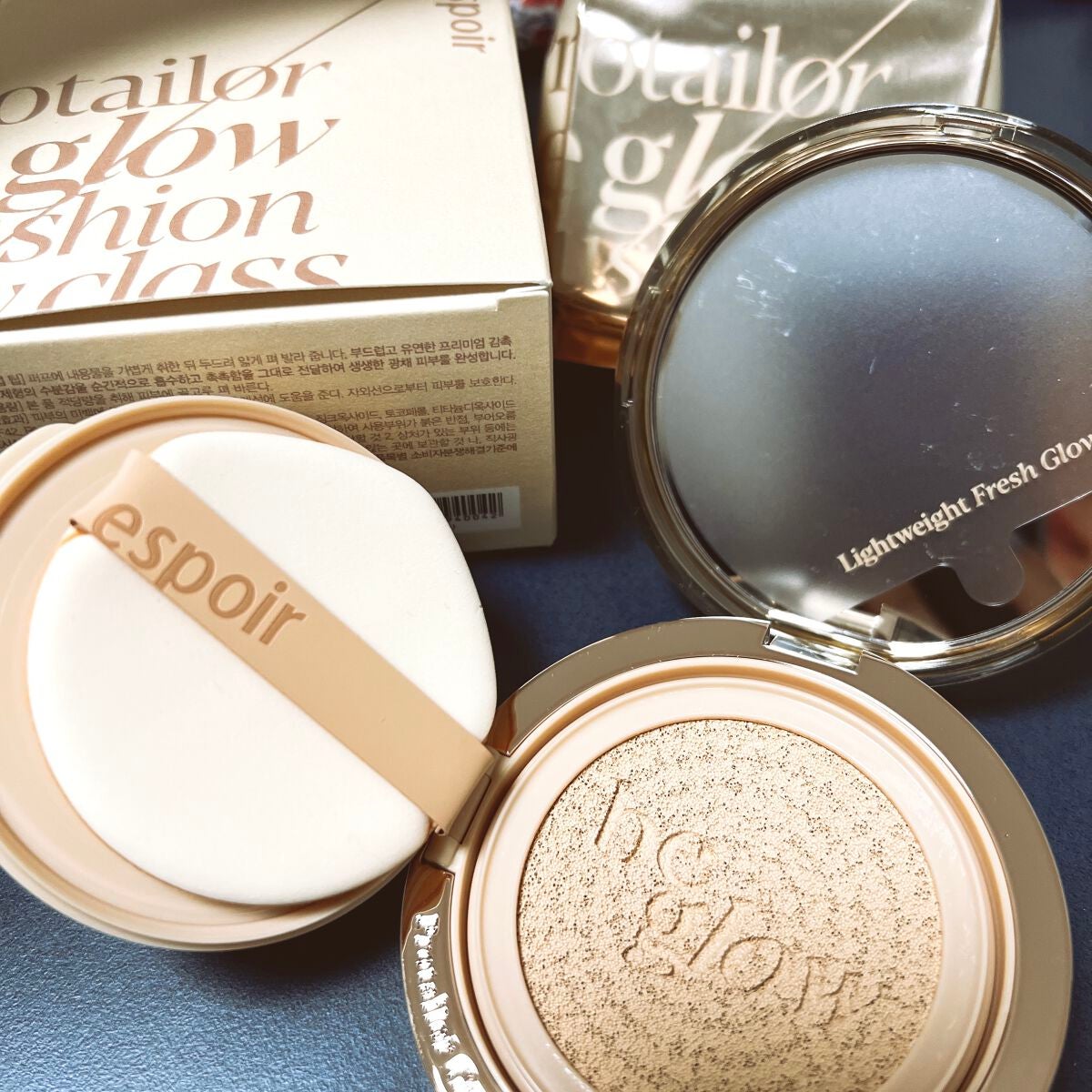 プロテーラービーグロウクッション ニュークラス/espoir/クッションファンデーションを使ったクチコミ(1枚目)