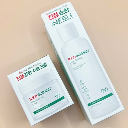 レッドブレミッシュ クリアスージングトナー/Dr.G/化粧水を使ったクチコミ(4枚目)