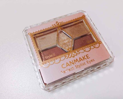 【旧品】パーフェクトスタイリストアイズ/キャンメイク/アイシャドウパレットを使ったクチコミ(1枚目)