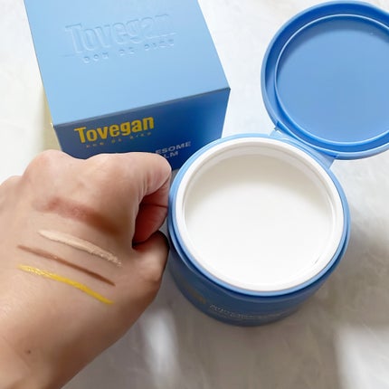 カラーフードシリーズホワイトホールサムクレンジングバーム/Tovegan/クレンジングバームを使ったクチコミ(4枚目)