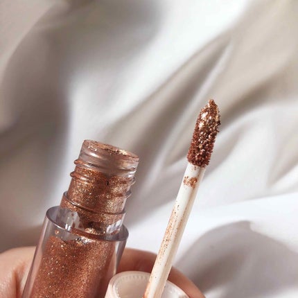 シュガー トゥインクル リキッド シャドウ/PERIPERA/リキッドアイシャドウを使ったクチコミ(3枚目)