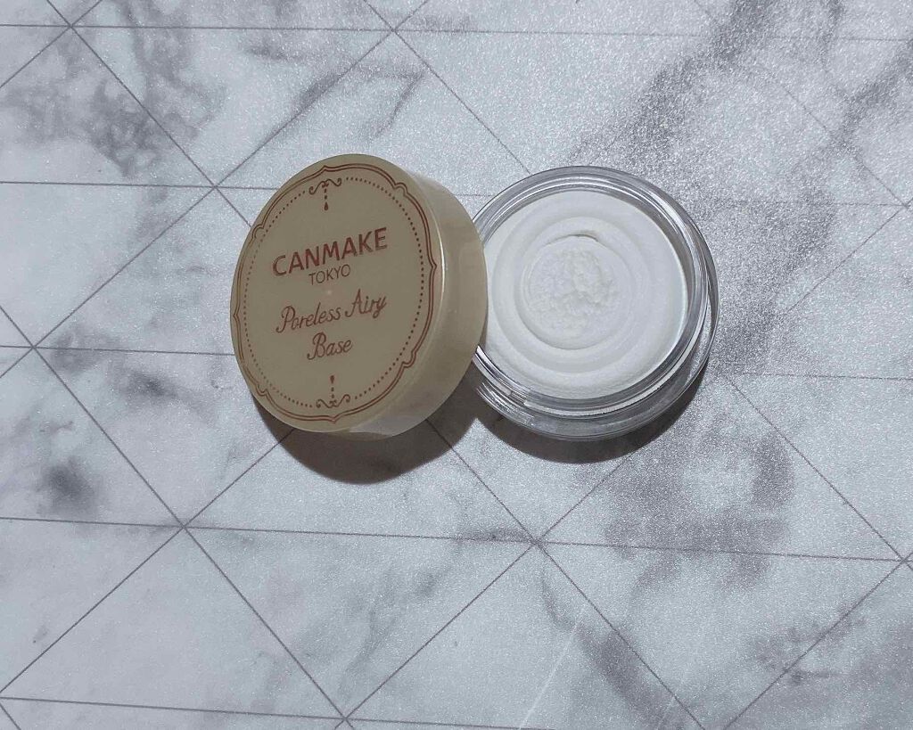 ポアレスエアリーベース/キャンメイク/化粧下地を使ったクチコミ(1枚目)