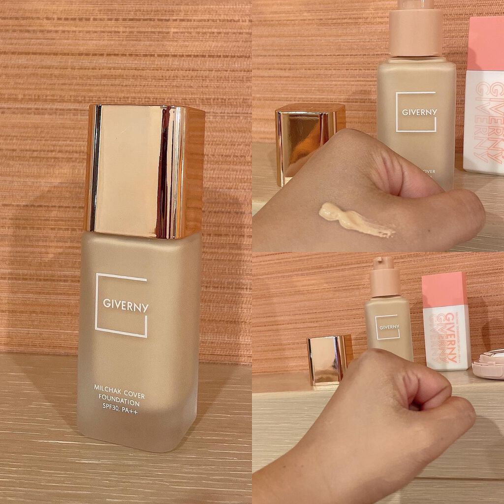 密着カバーファンデーション/GIVERNY/リキッドファンデーションを使ったクチコミ(3枚目)