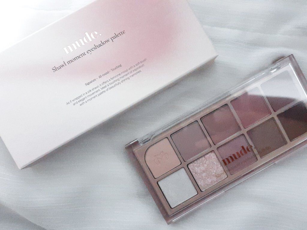 MDショールモーメント アイシャドウパレット/mude./アイシャドウパレットを使ったクチコミ（1枚目）