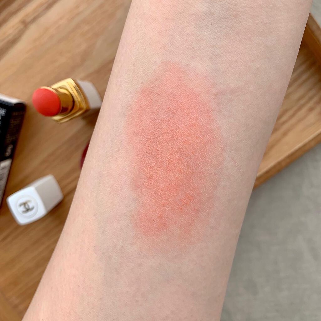 シャネル ルージュ ココ ボーム/CHANEL/口紅を使ったクチコミ(3枚目)