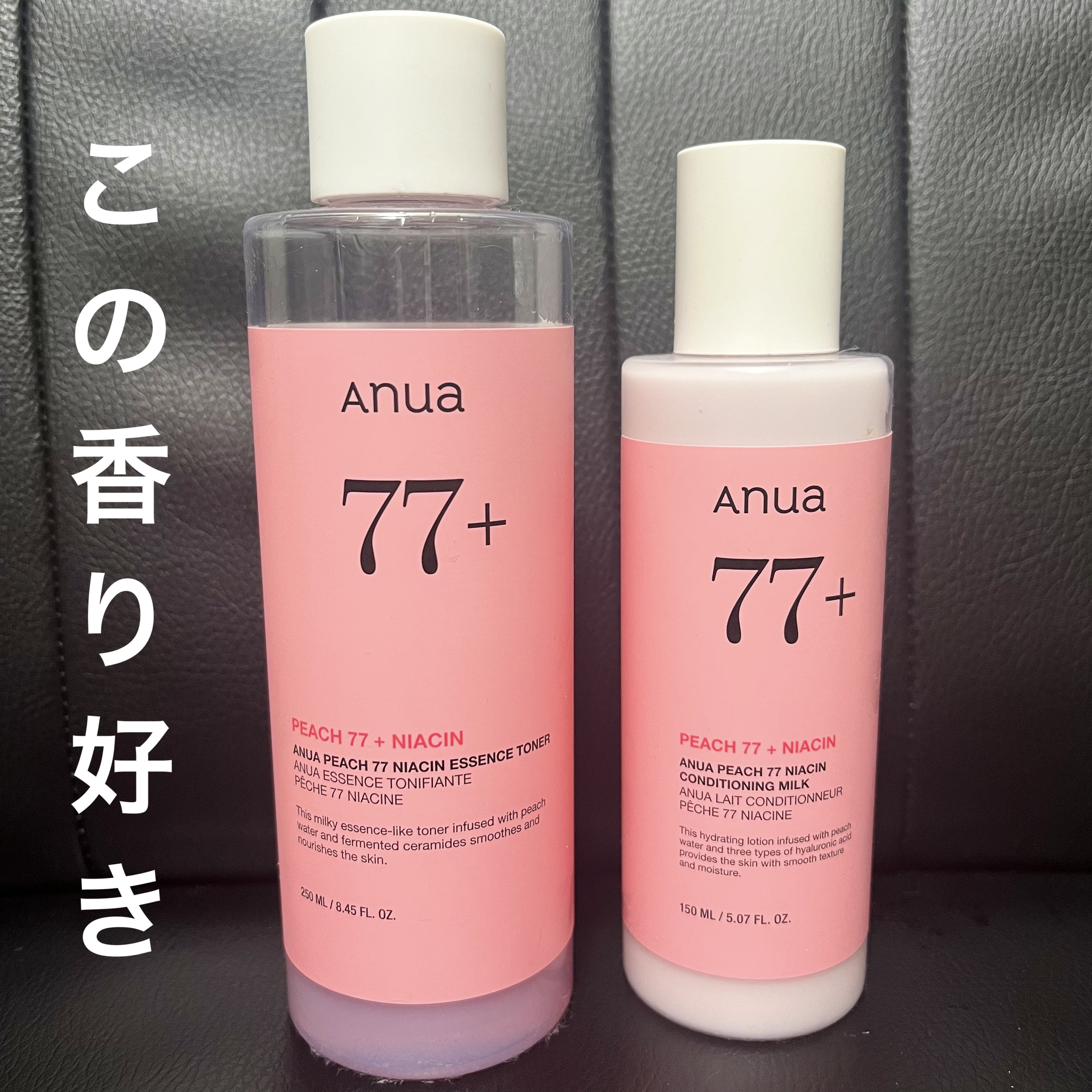 桃77％ナイアシンエッセンストナー 250ml/Anua/化粧水を使ったクチコミ（1枚目）