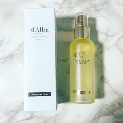 ダルバ ホワイトトリュフファーストスプレーセラム/ダルバ/ミスト状化粧水を使ったクチコミ(1枚目)