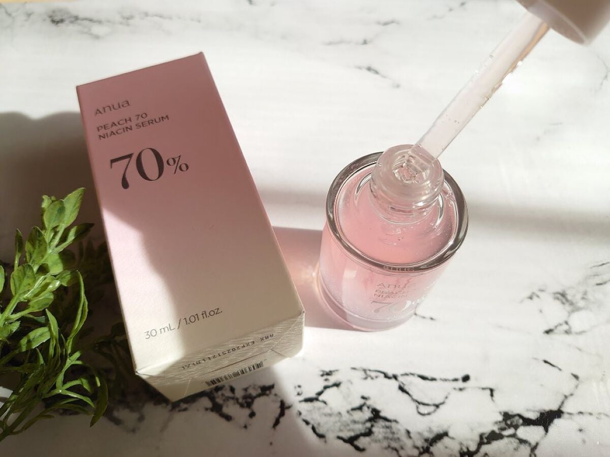 桃70%ナイアシンセラム/Anua/美容液を使ったクチコミ(2枚目)