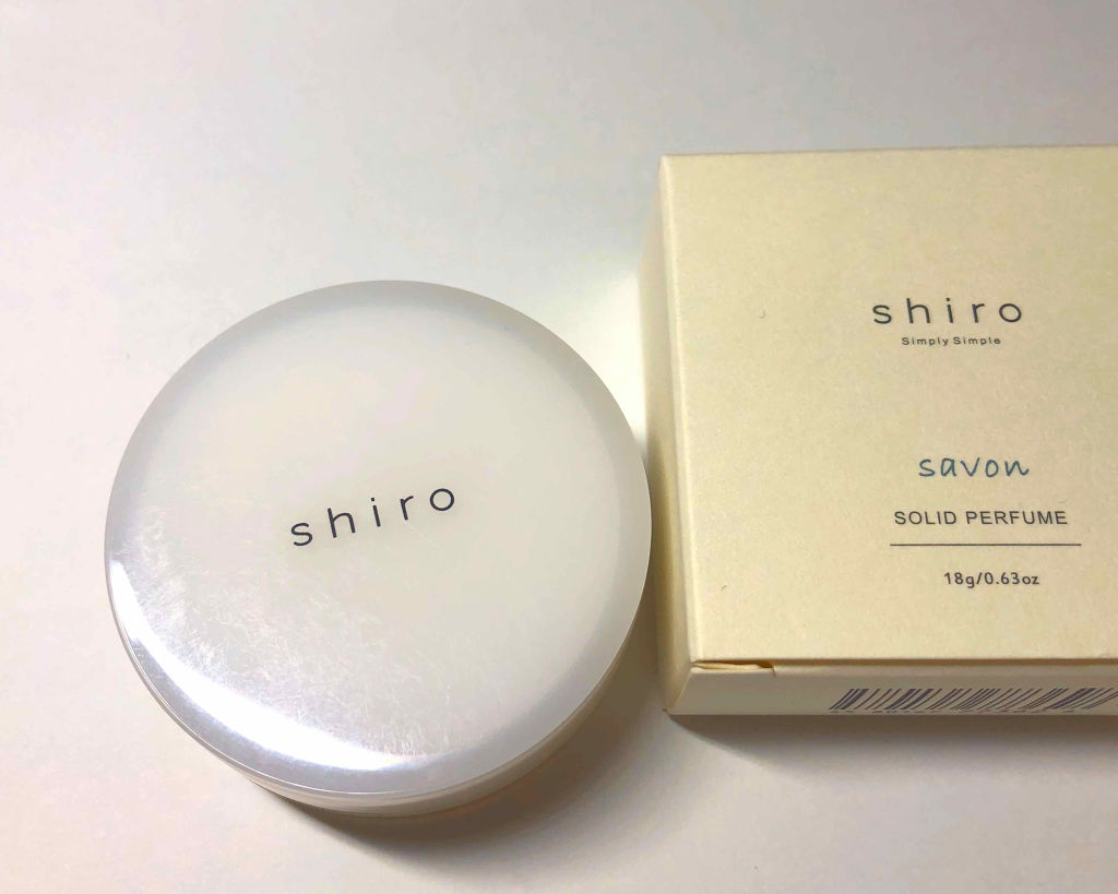 サボン 練り香水/SHIRO/練り香水を使ったクチコミ（1枚目）